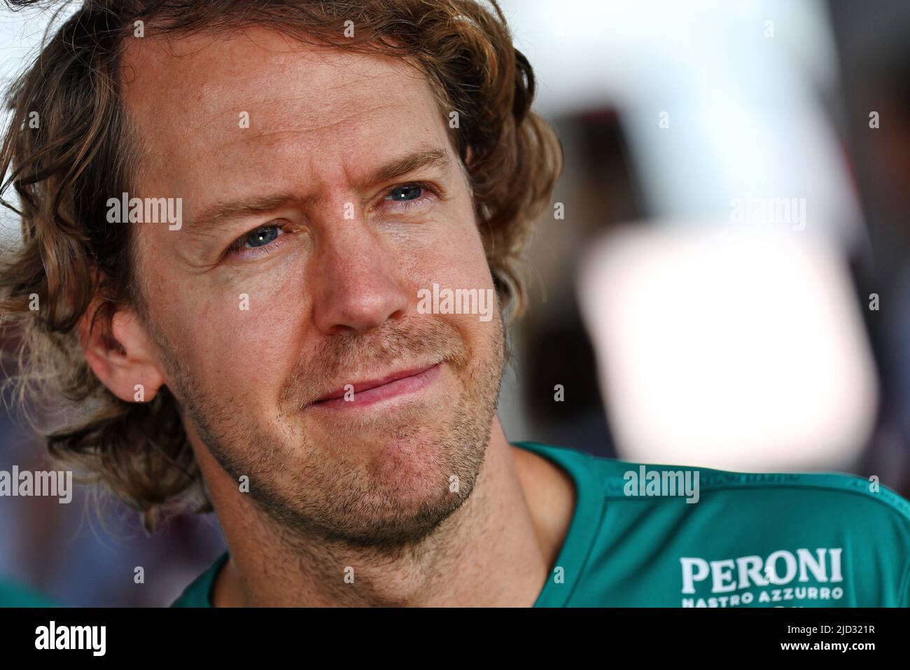 Sebastian Vettel (GER) Aston Martin F1 Team. 17.06.2022. Championnat du monde Formula 1, route 9, Grand Prix canadien, Montréal, Canada, Journée d'entraînement. Le crédit photo doit être lu : images XPB/Press Association. Banque D'Images