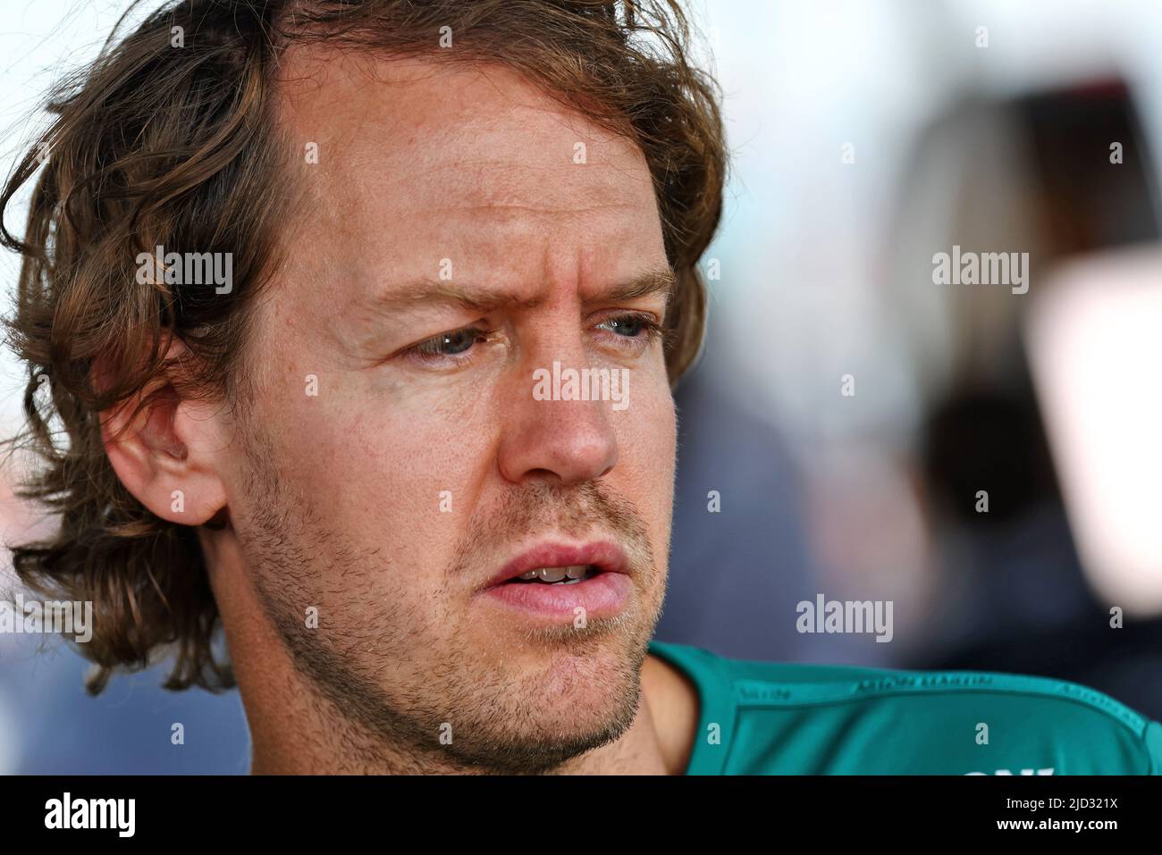 Sebastian Vettel (GER) Aston Martin F1 Team. 17.06.2022. Championnat du monde Formula 1, route 9, Grand Prix canadien, Montréal, Canada, Journée d'entraînement. Le crédit photo doit être lu : images XPB/Press Association. Banque D'Images