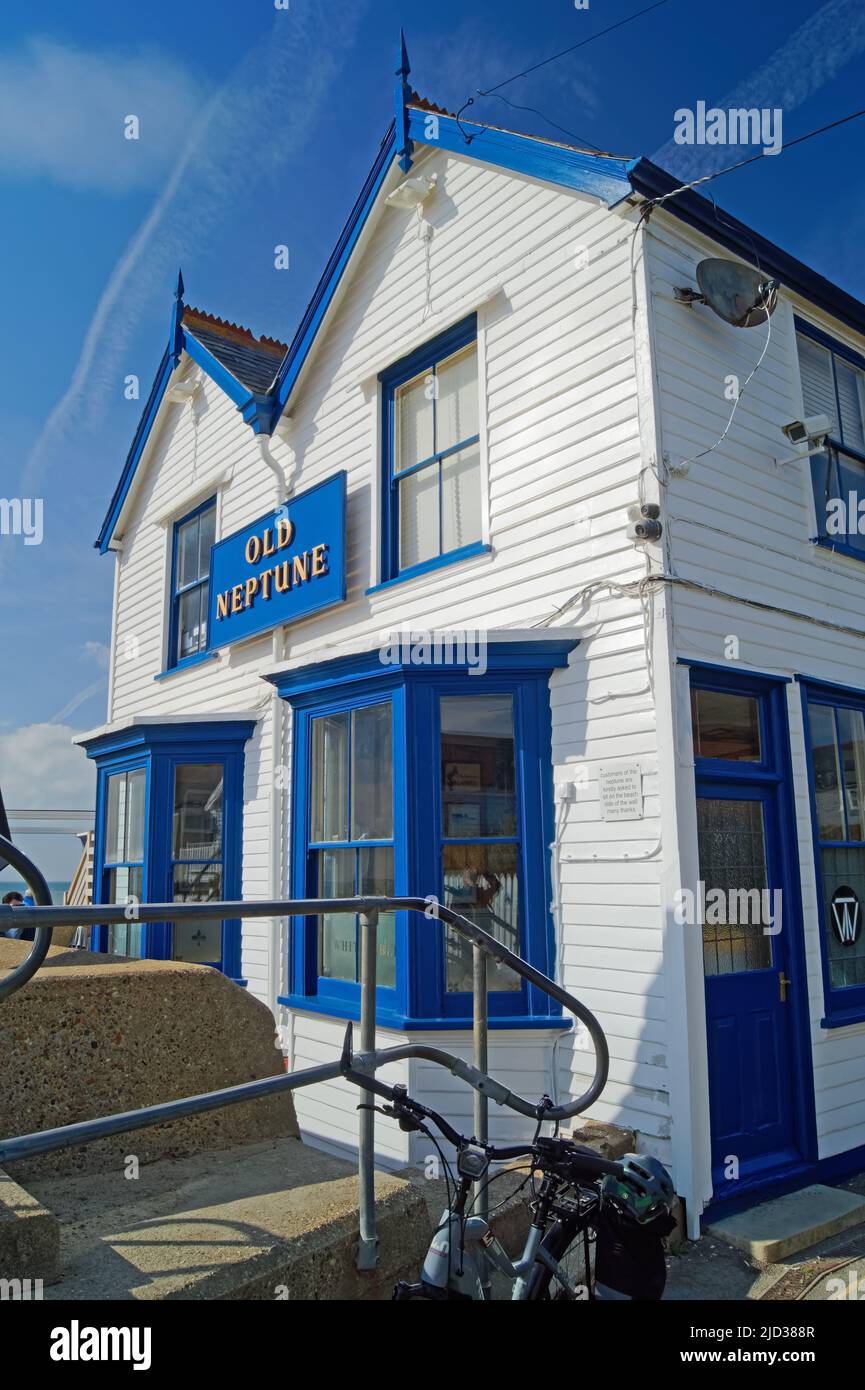 Royaume-Uni, Kent, Whitstable, Old Neptune Pub Banque D'Images