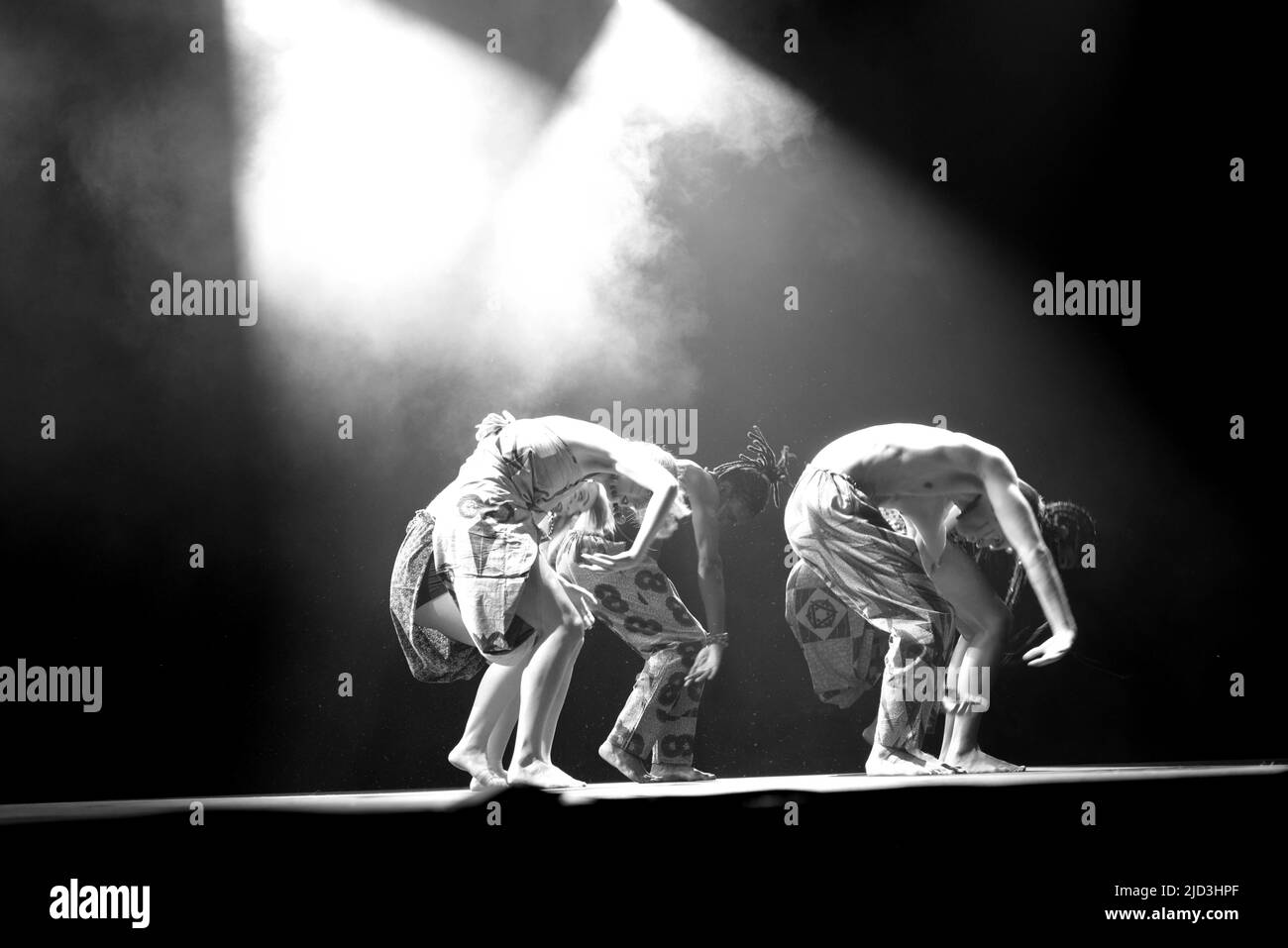 Spectacle de danse final de l'Académie 2022 pour l'école de danse DE jazz OFF au Théâtre de Verdure, Nice, France. 11 juin 2022 - FAMA © Fausto Marci Banque D'Images