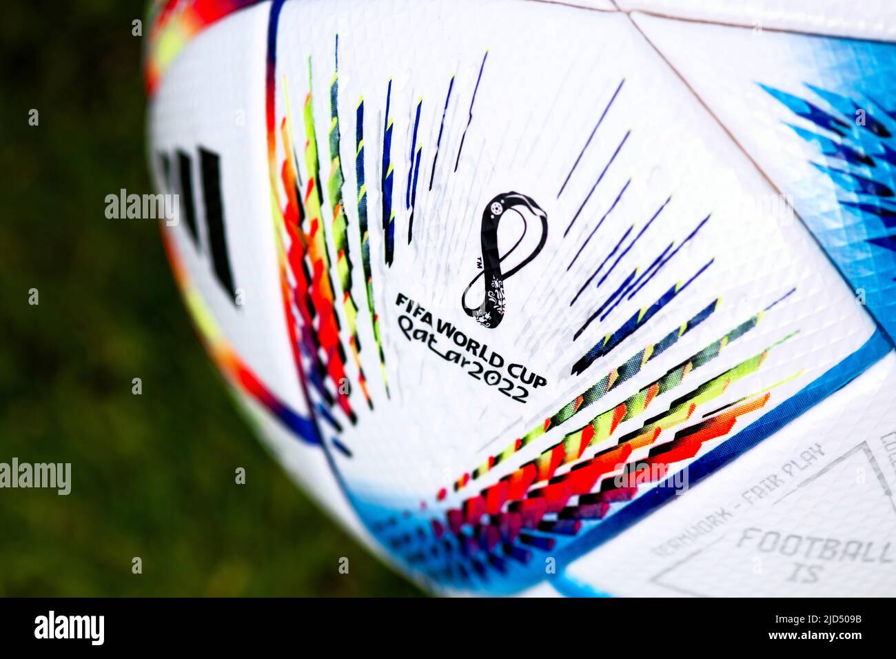 Sac Officiel Qatar FIFA Coupe Du Monde 2022 - Bleu - Neuf Et Rare - Édition Limitée