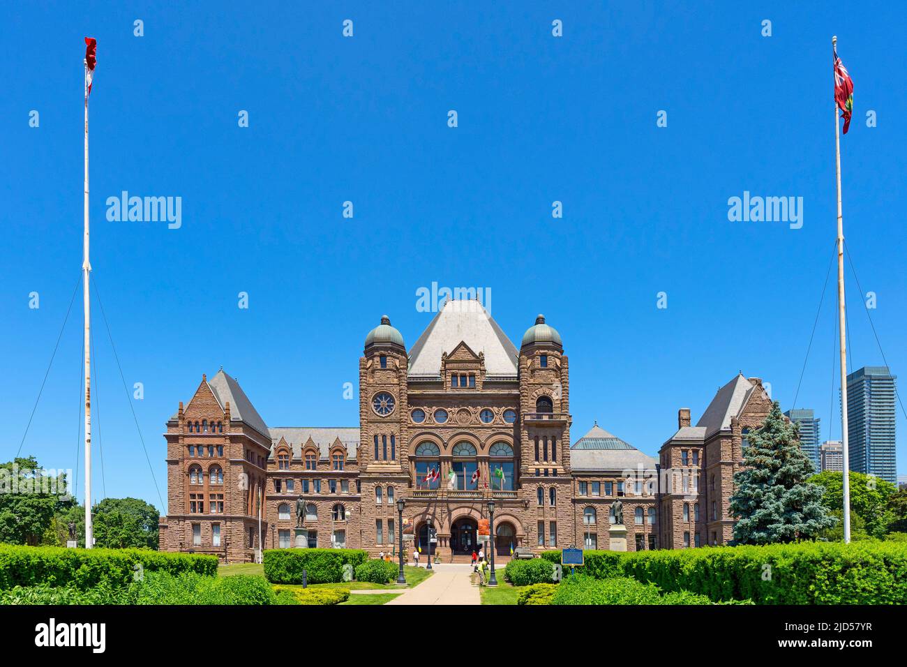 L'Édifice de l'Assemblée législative de l'Ontario Banque D'Images
