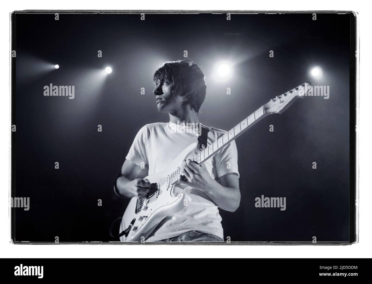 Arctic Monkeys vit au Carling Academy Glasgow.2006..le chanteur Alex Turner en photo...... Banque D'Images Arctic Monkeys vit au Carling Academy Glasgow.2006..le chanteur Alex Turner en photo...... Banque D'Images