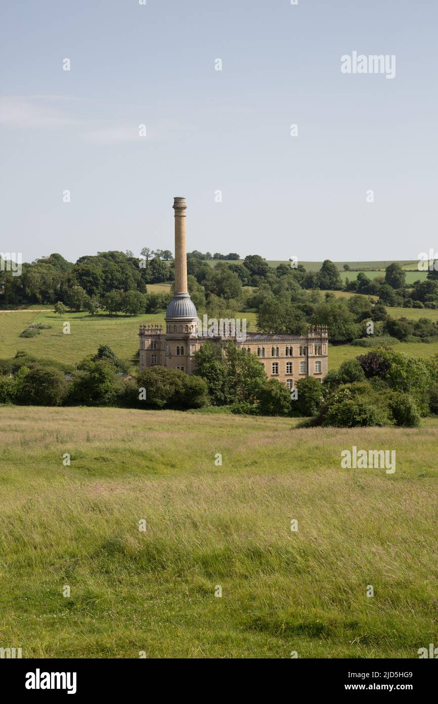 (Ancien) Bliss Tweed Mill, Chipping Norton (maintenant appartements) Banque D'Images