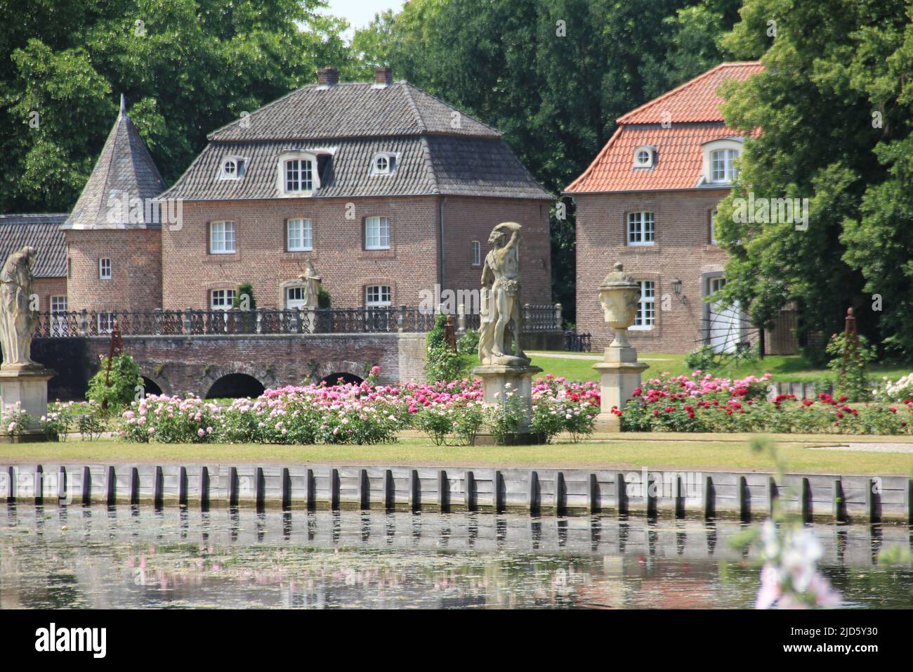 Château d'Anholt à Anholt, Allemagne Banque D'Images