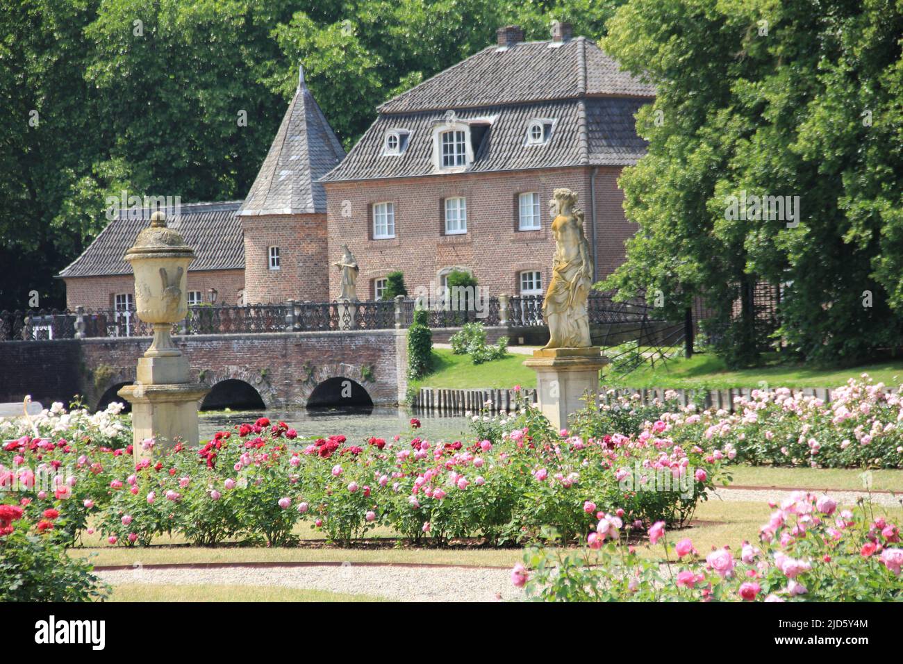 Château d'Anholt à Anholt, Allemagne Banque D'Images