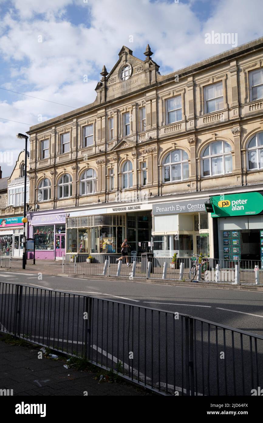 Penarth windsor arcade Banque de photographies et d’images à haute