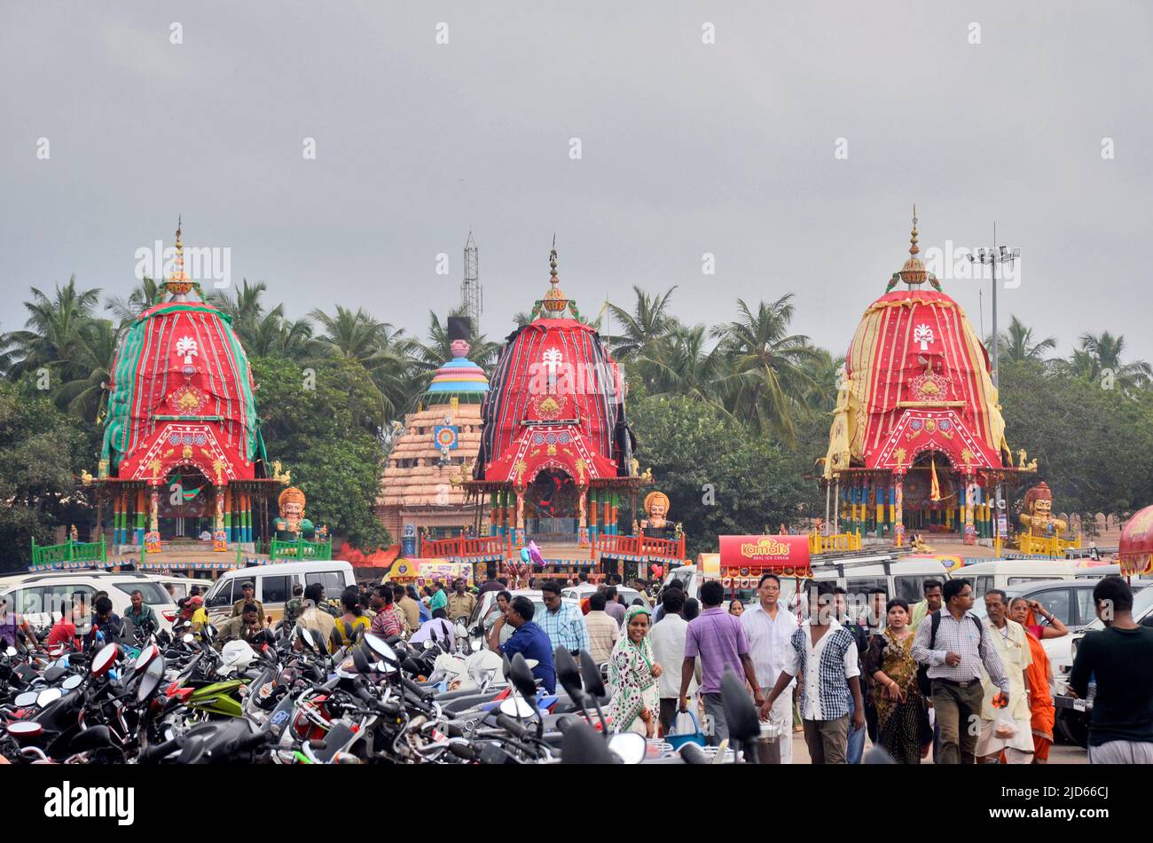 rathayatra festival puri odisha inde Banque D'Images