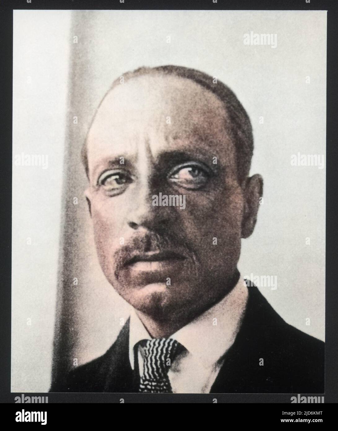 RAINER MARIA RILKE (1875 - 1926), poète allemand. Version colorisée de : 10063512 Date: 1923 Banque D'Images