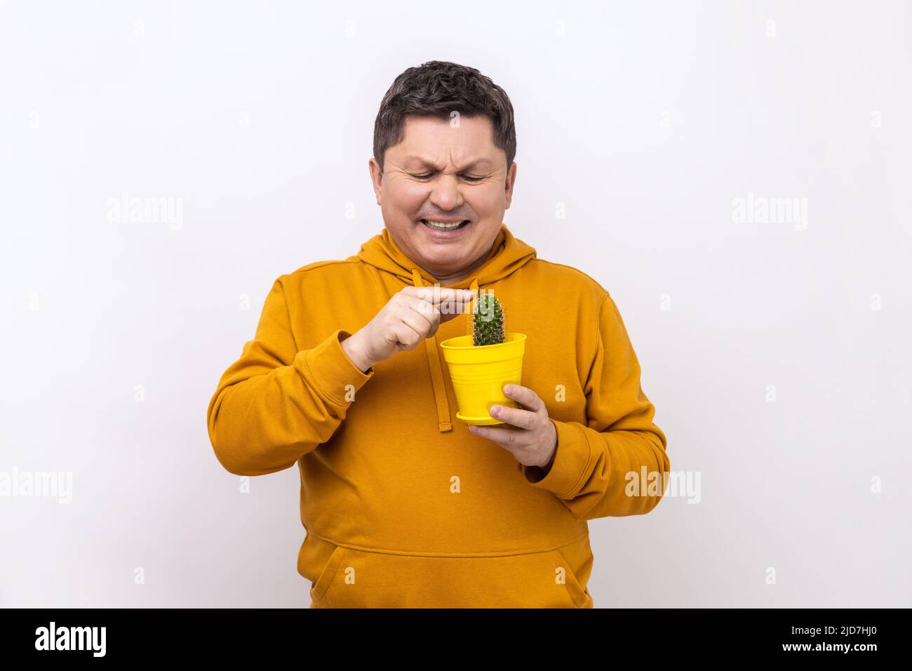 Sweat-shirt Doigt Du Milieu Cactus Drôle, Chemise Fucktus