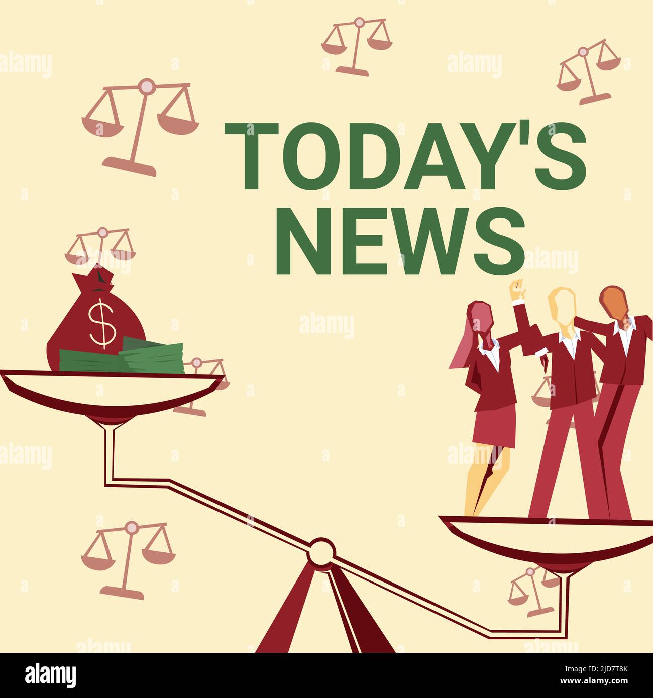 Signe écrit à la main aujourd'hui nouvelles. Concept signification dernières nouveautés Actualités tendances des employés atteindre le travail d'équipe Banque D'Images