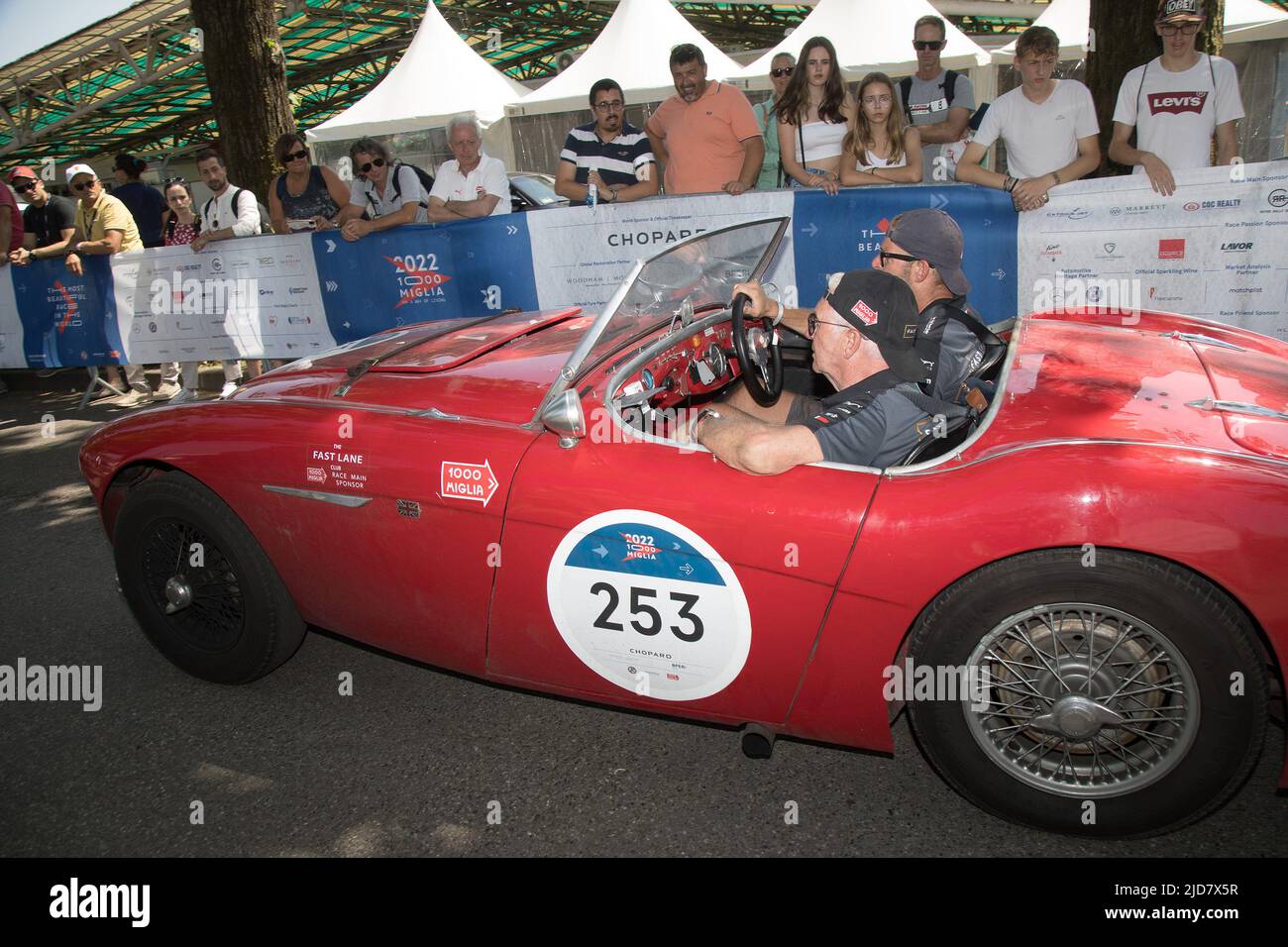 Autodromo Nazionale Monza, Monza, Italie, 18 juin 2022, AUSTIN HEALEY 100/4 pendant 1000 Miglia - moteurs historiques Banque D'Images