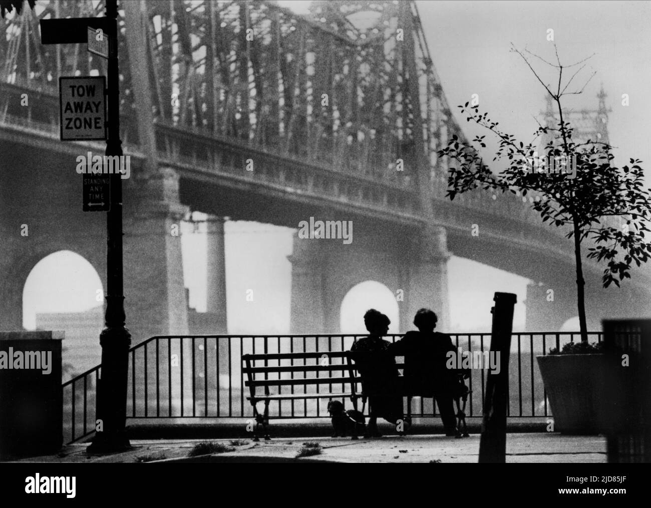 KEATON, ALLEN, MANHATTAN, 1979, Banque D'Images