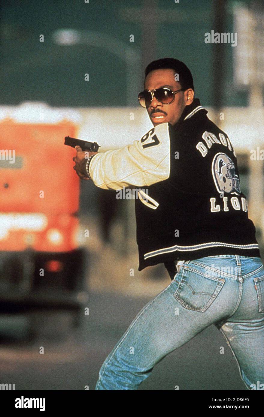 EDDIE MURPHY, BEVERLY HILLS COP II, 1987, Banque D'Images