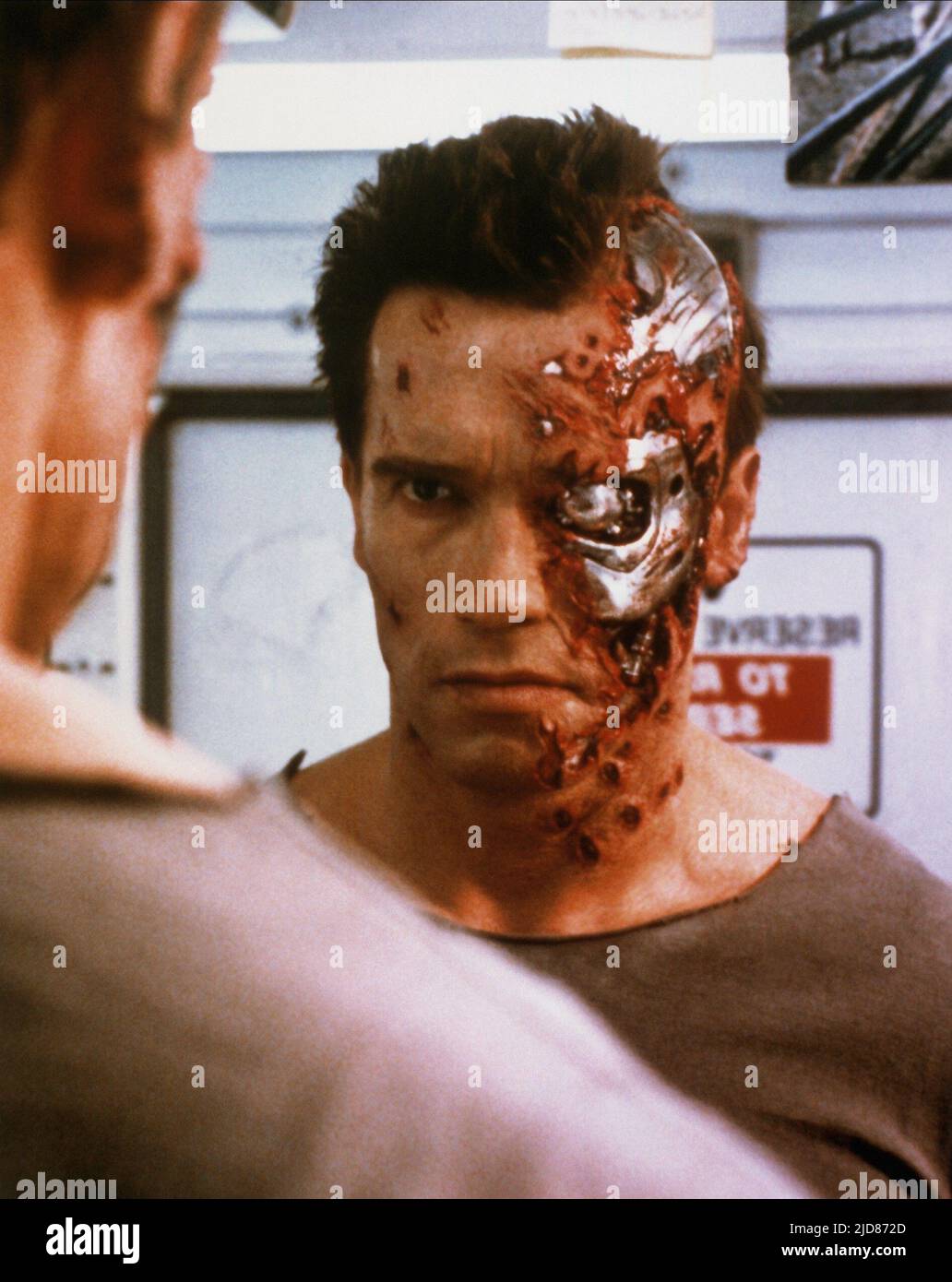 ARNOLD SCHWARZENEGGER, LE TERMINATEUR, 1984, Banque D'Images