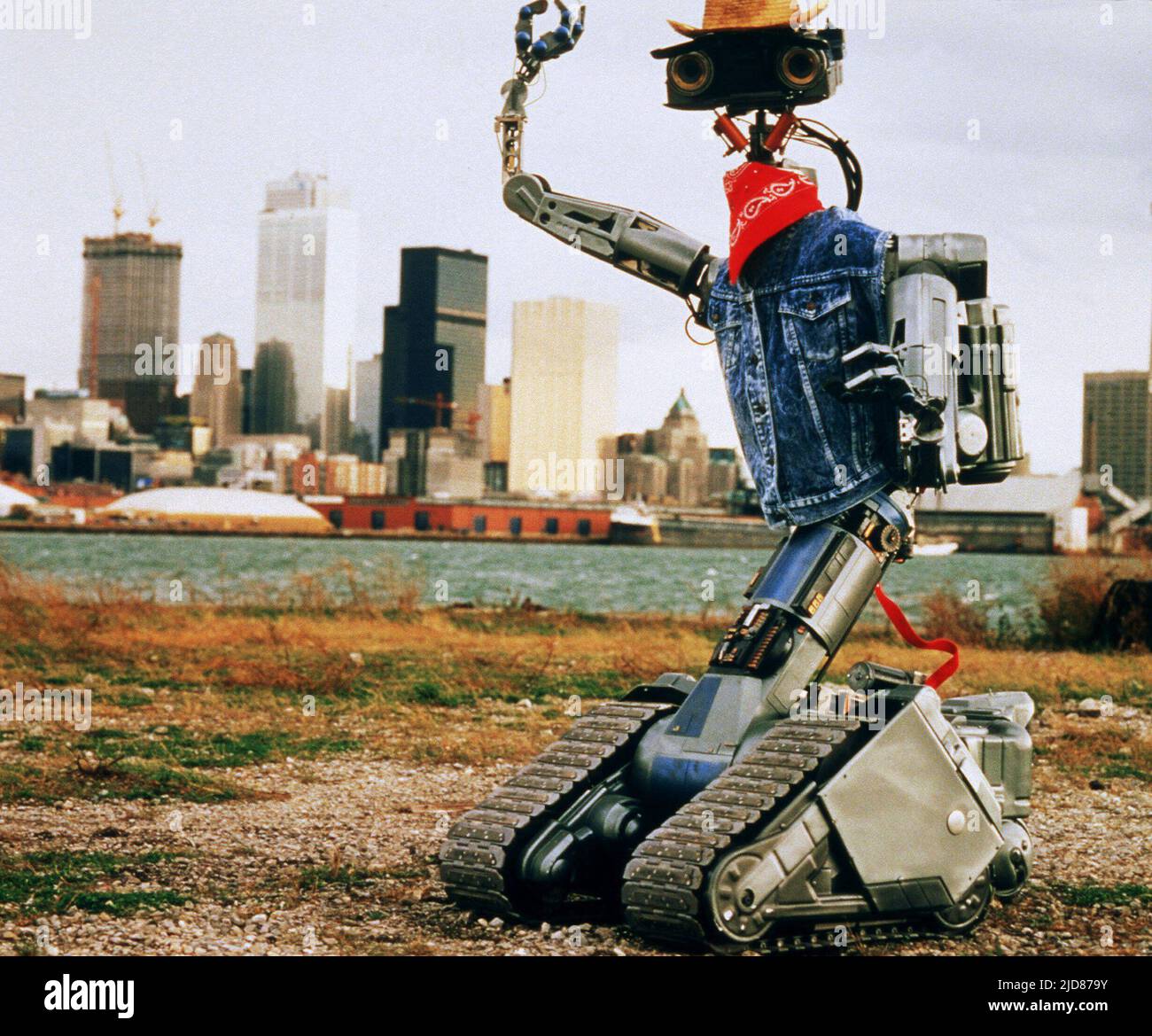 JOHNNY FIVE, COURT-CIRCUIT 2, 1988, Banque D'Images