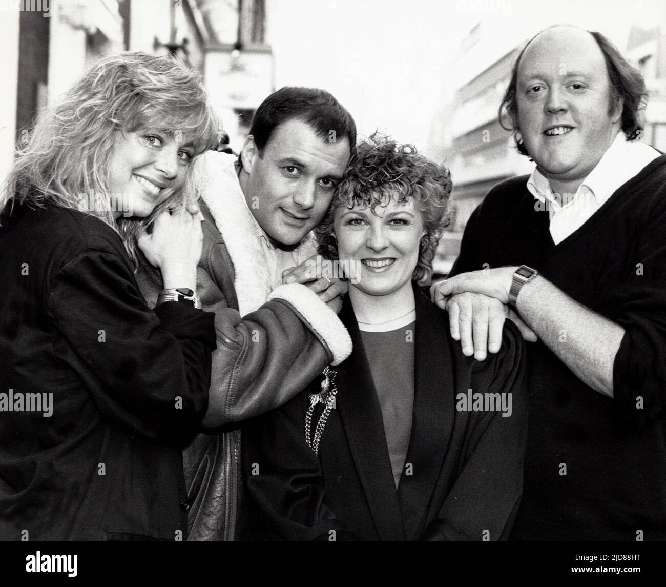 HOFFMAN,HOWMAN,LYE,LEWIS, COUPS DE PINCEAU, 1986, Banque D'Images