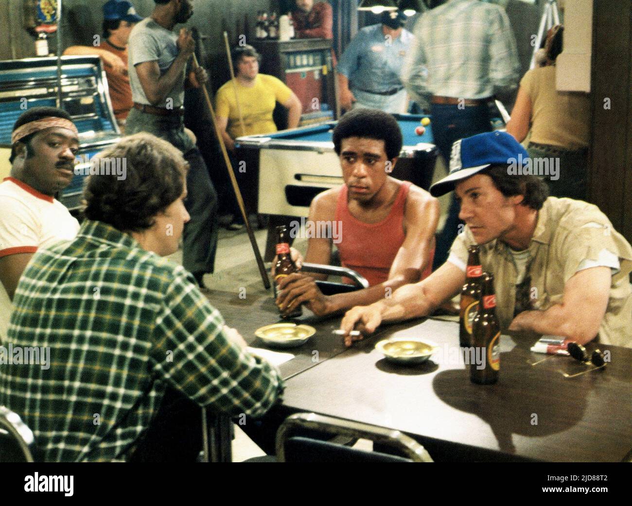 PRYOR,KEITEL, COL BLEU, 1980, Banque D'Images