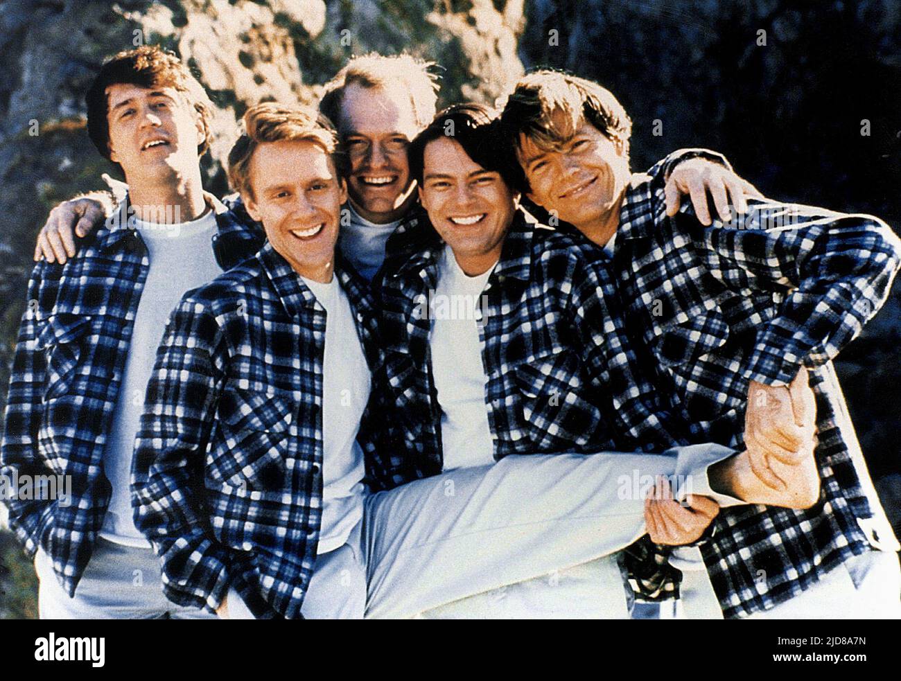 KEAN,MYLER,Sander,FOXWORTH, Greenwood, SUMMER DREAMS : L'HISTOIRE DES BEACH BOYS, 1990 Banque D'Images