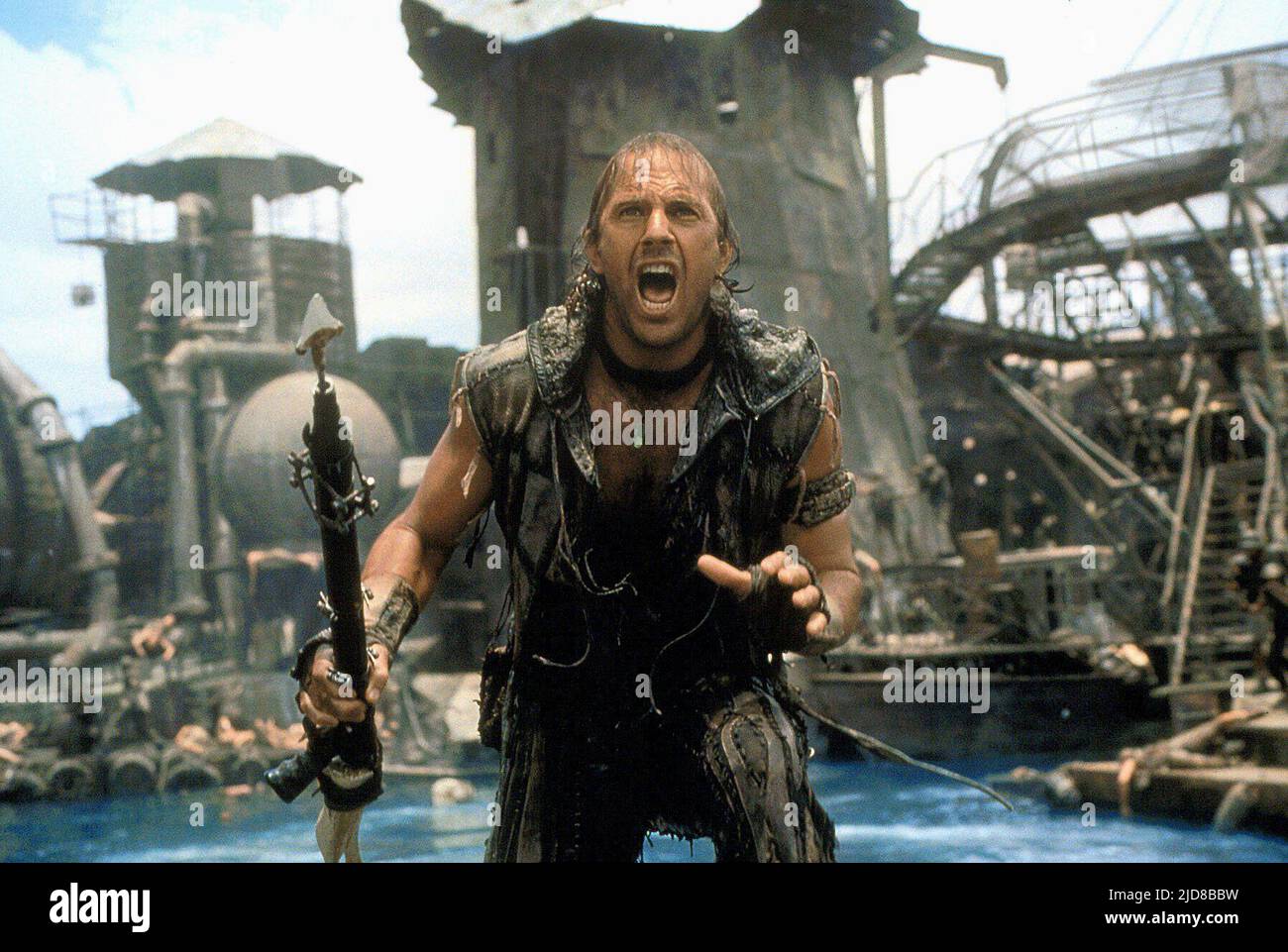 KEVIN COSTNER, Waterworld, 1995 Banque D'Images