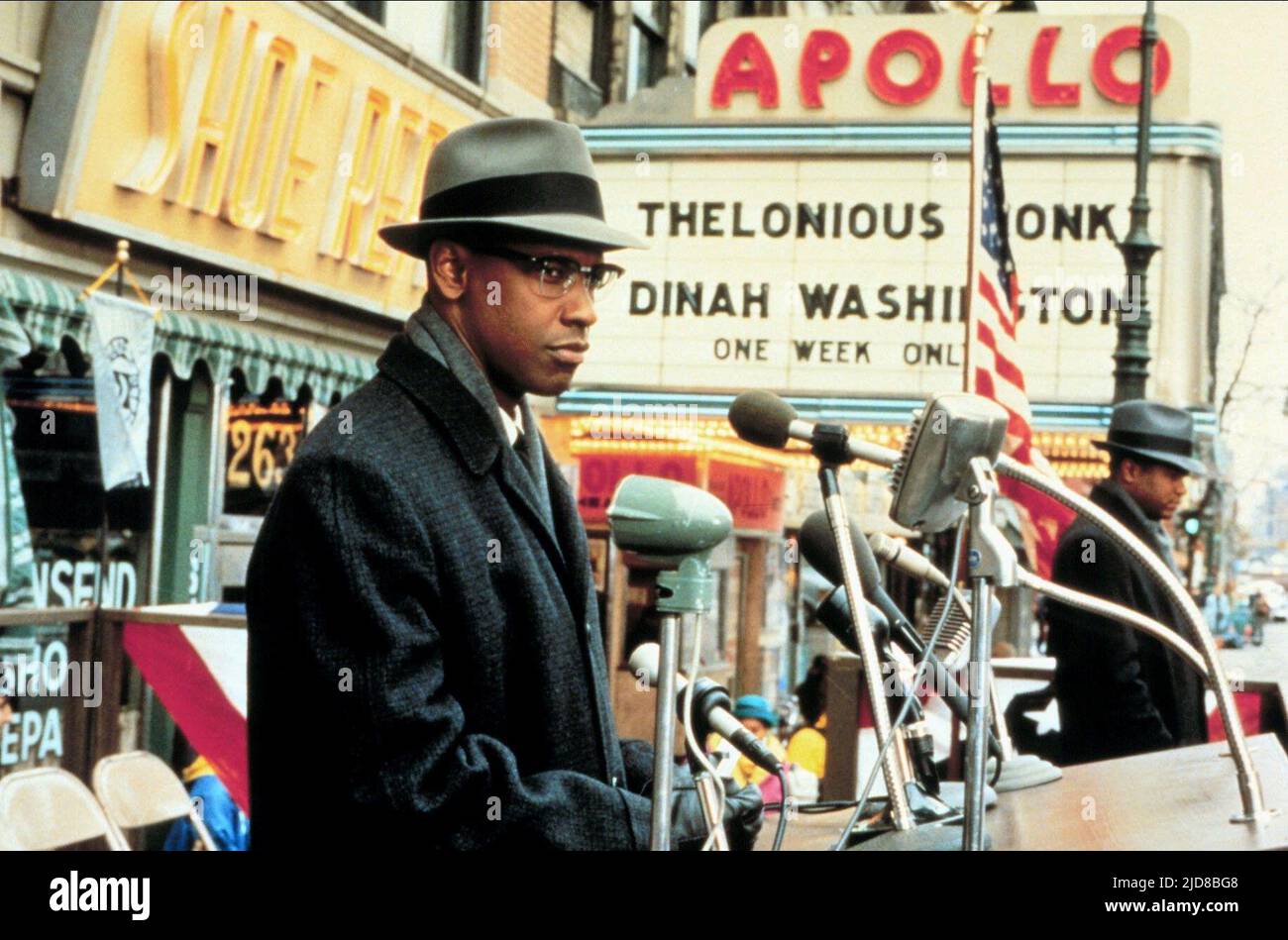 DENZEL WASHINGTON, Malcolm X, 1992 Banque D'Images