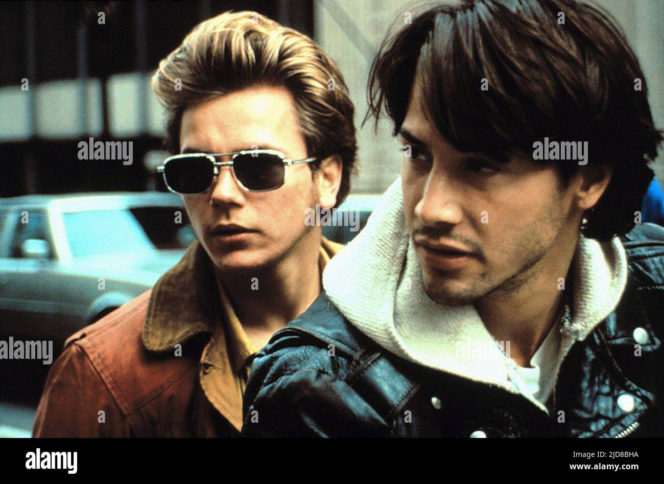 PHOENIX,REEVES, MY OWN PRIVATE IDAHO, 1991 Banque D'Images
