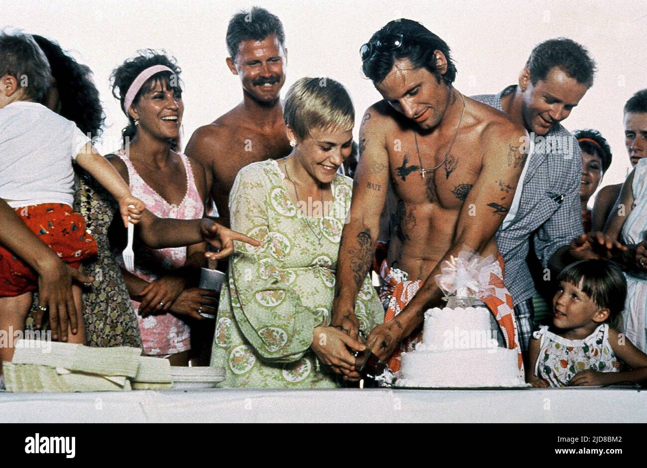 ARQUETTE,MORTENSEN,MORSE, le Coureur indien, 1991 Banque D'Images