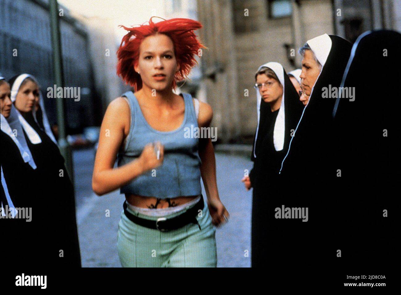 FRANKA POTENTE, RUN LOLA RUN, 1998 Banque D'Images