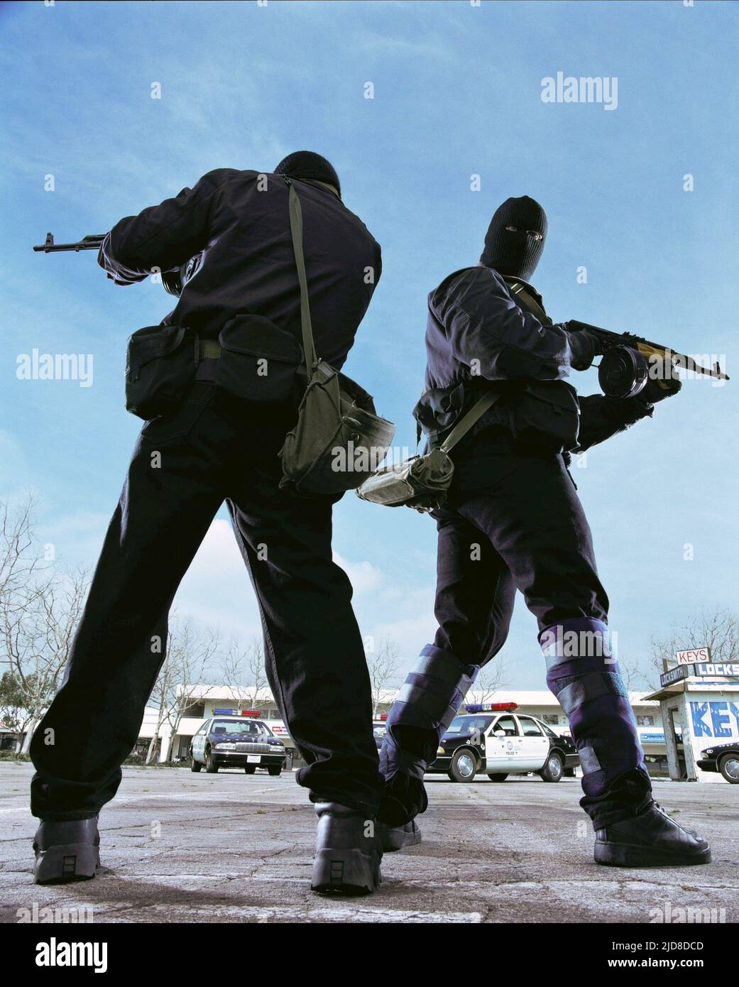 VOLEURS ARMÉS MASQUÉS, 44 MINUTES : LE TOURNAGE DE NORTH HOLLYWOOD, 2003, Banque D'Images