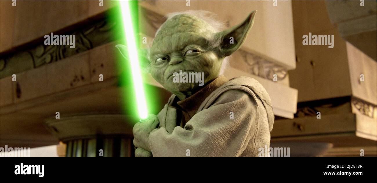 YODA, STAR WARS: EPISODE III - REVENGE OF THE SITH, 2005, Banque D'Images
