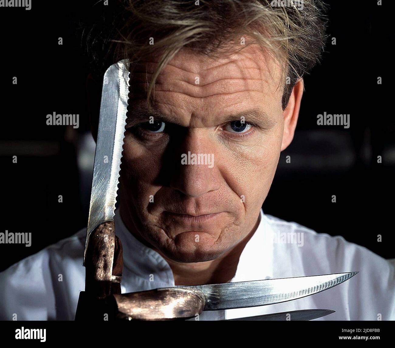 GORDON RAMSAY, LES CAUCHEMARS DE LA CUISINE DE RAMSAY : LA LANTERNA, 2005, Banque D'Images