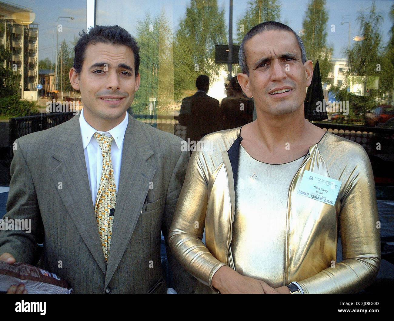 MIKE, ANDY, LES HOMMES OUI, 2003, Banque D'Images