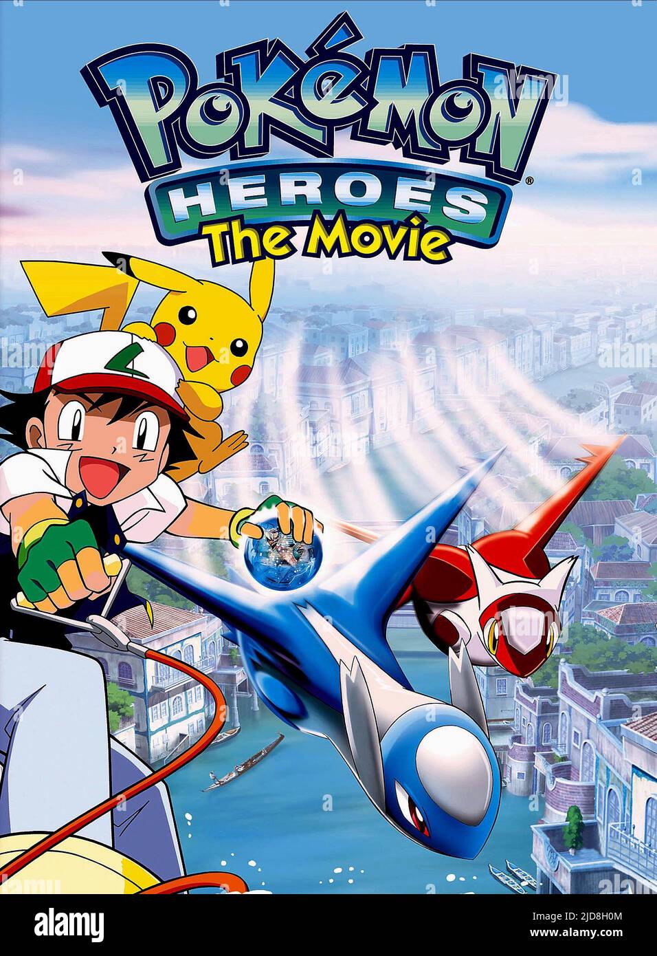 FRÊNE,PIKACHU,LATIAS,LATIOS, POKEMON HEROES, 2008, Banque D'Images