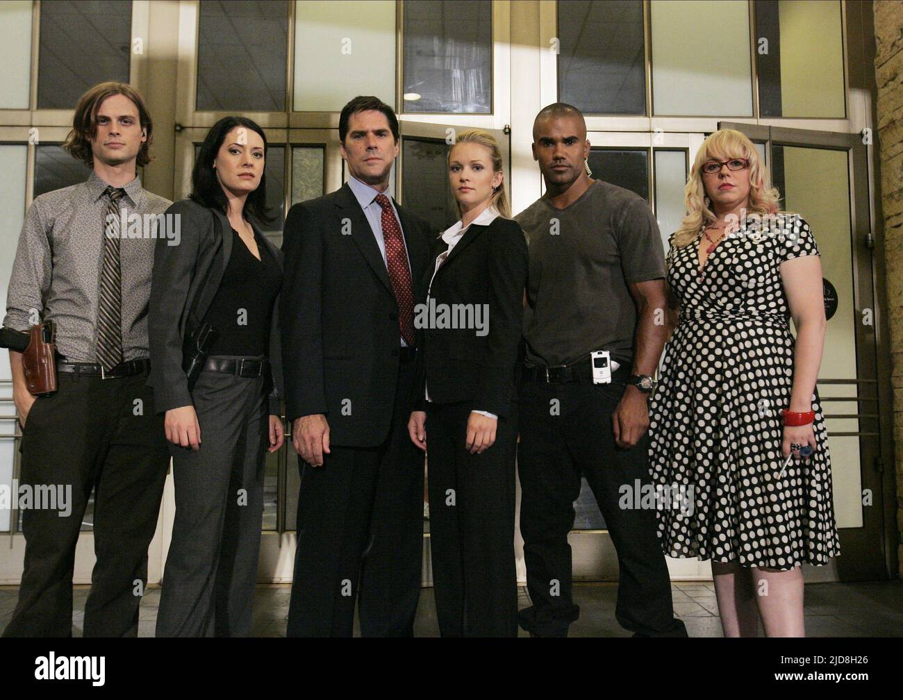 GUBLER,BREWSTER,GIBSON,COOK,MOORE,VANGSNESS, ESPRIT CRIMINEL : SAISON 3, 2007, Banque D'Images