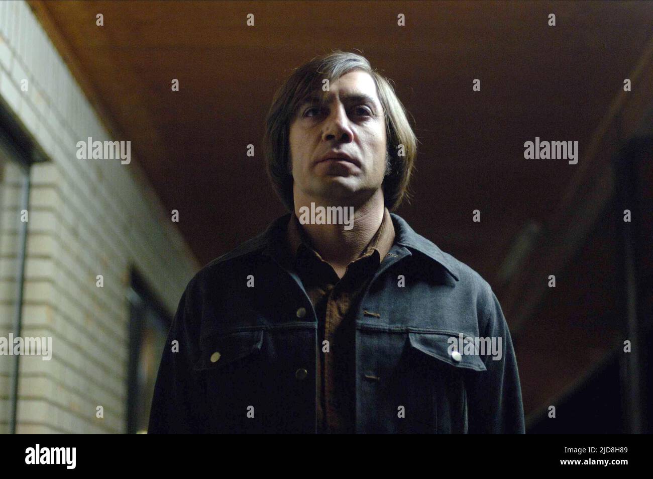 JAVIER BARDEM, PAS DE PAYS POUR LES HOMMES ÂGÉS, 2007, Banque D'Images