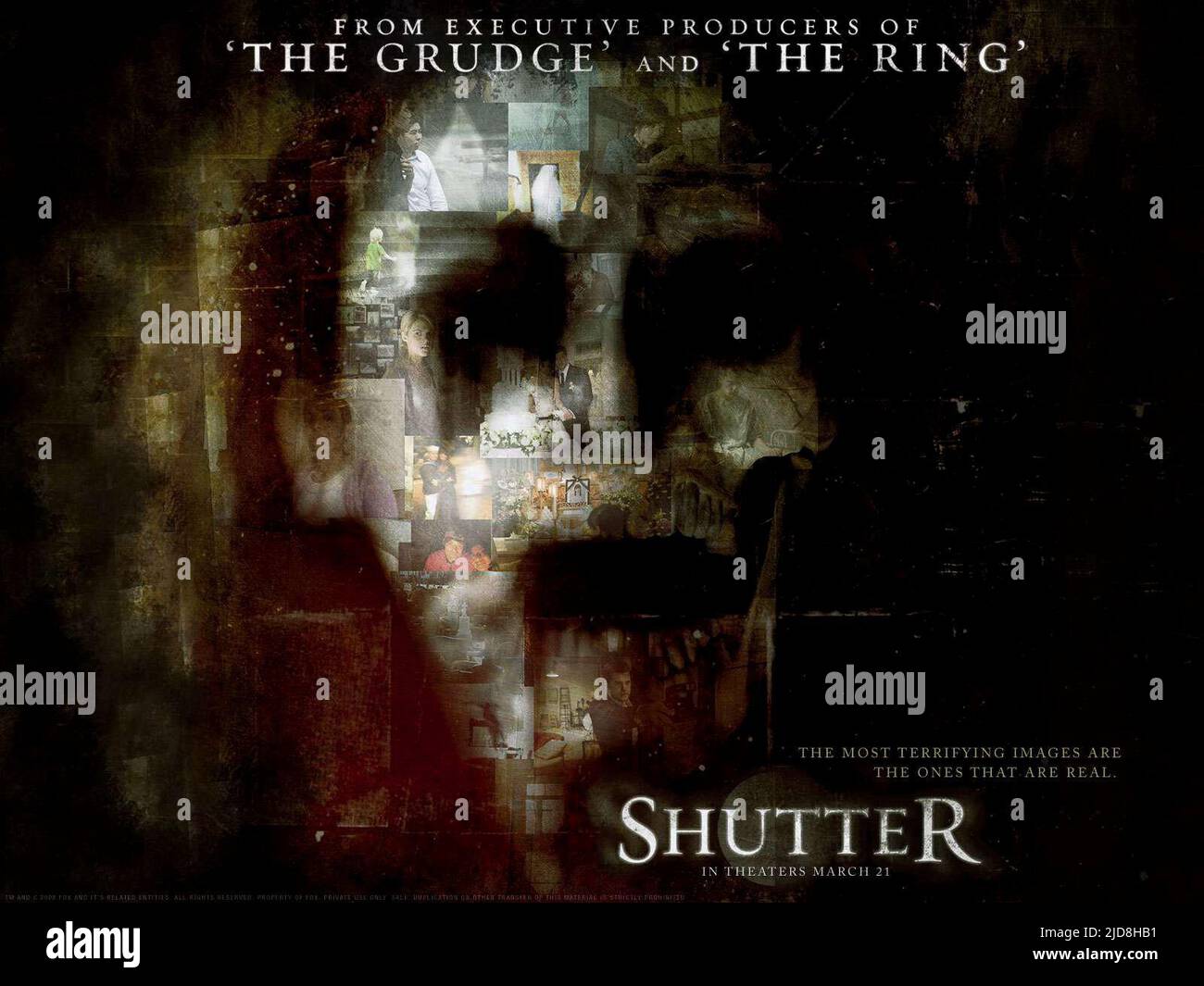 POSTER DE FILM, OBTURATEUR, 2008, Banque D'Images