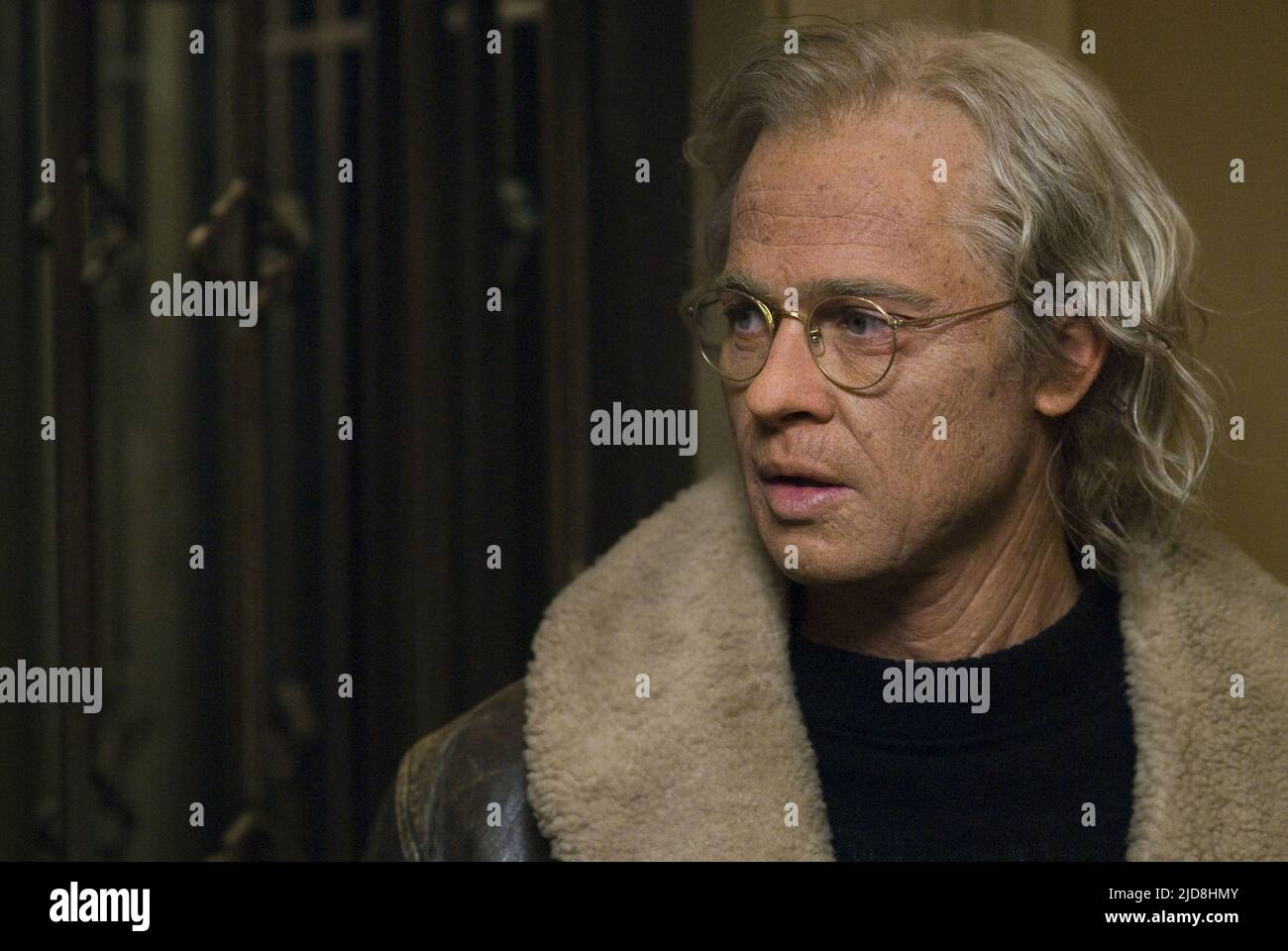 BRAD PITT, LE CAS CURIEUX DE BENJAMIN BUTTON, 2008, Banque D'Images