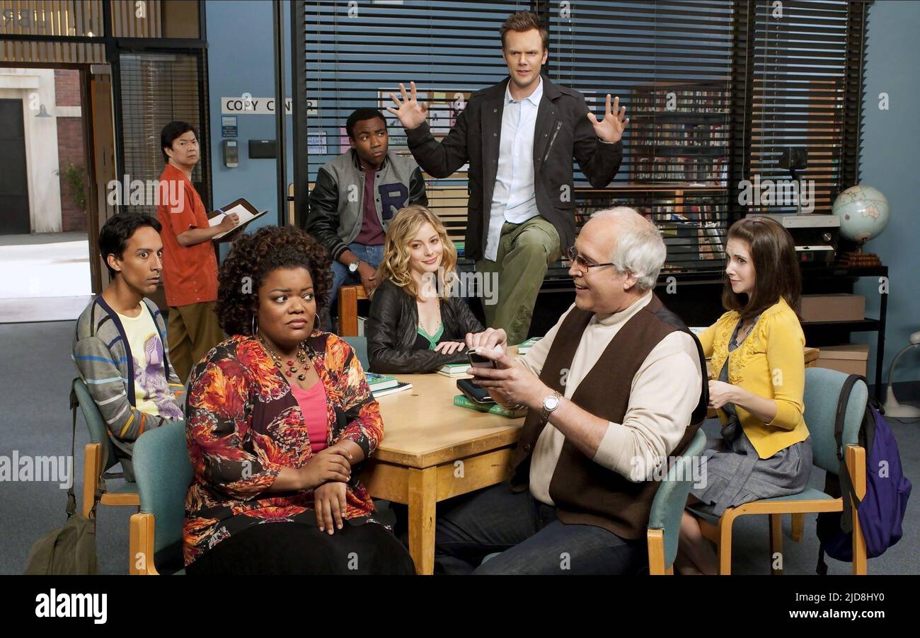 PUDI,JEONG,BROWN,GLOVER,JACOBS,MCHALE,CHASE,BRIE, COMMUNAUTÉ, 2009, Banque D'Images