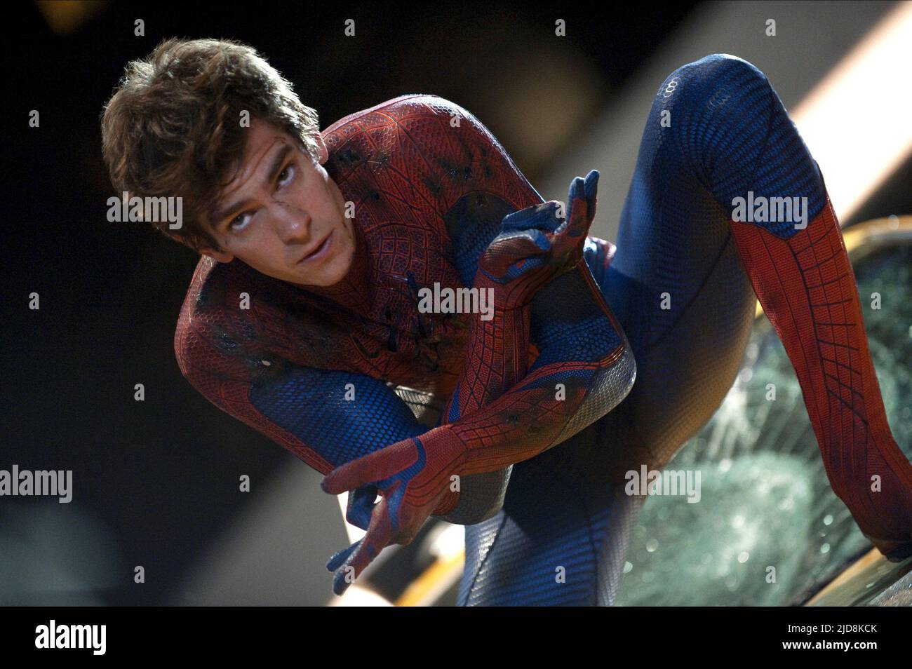 ANDREW GARFIELD, L'INCROYABLE ARAIGNÉE-HOMME, 2012, Banque D'Images