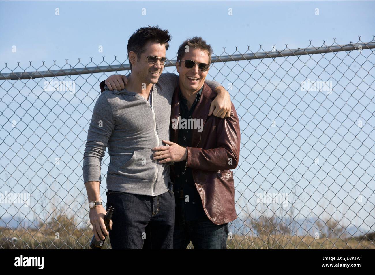 FARRELL,ROCKWELL, SEPT PSYCHOPATHES, 2012, Banque D'Images