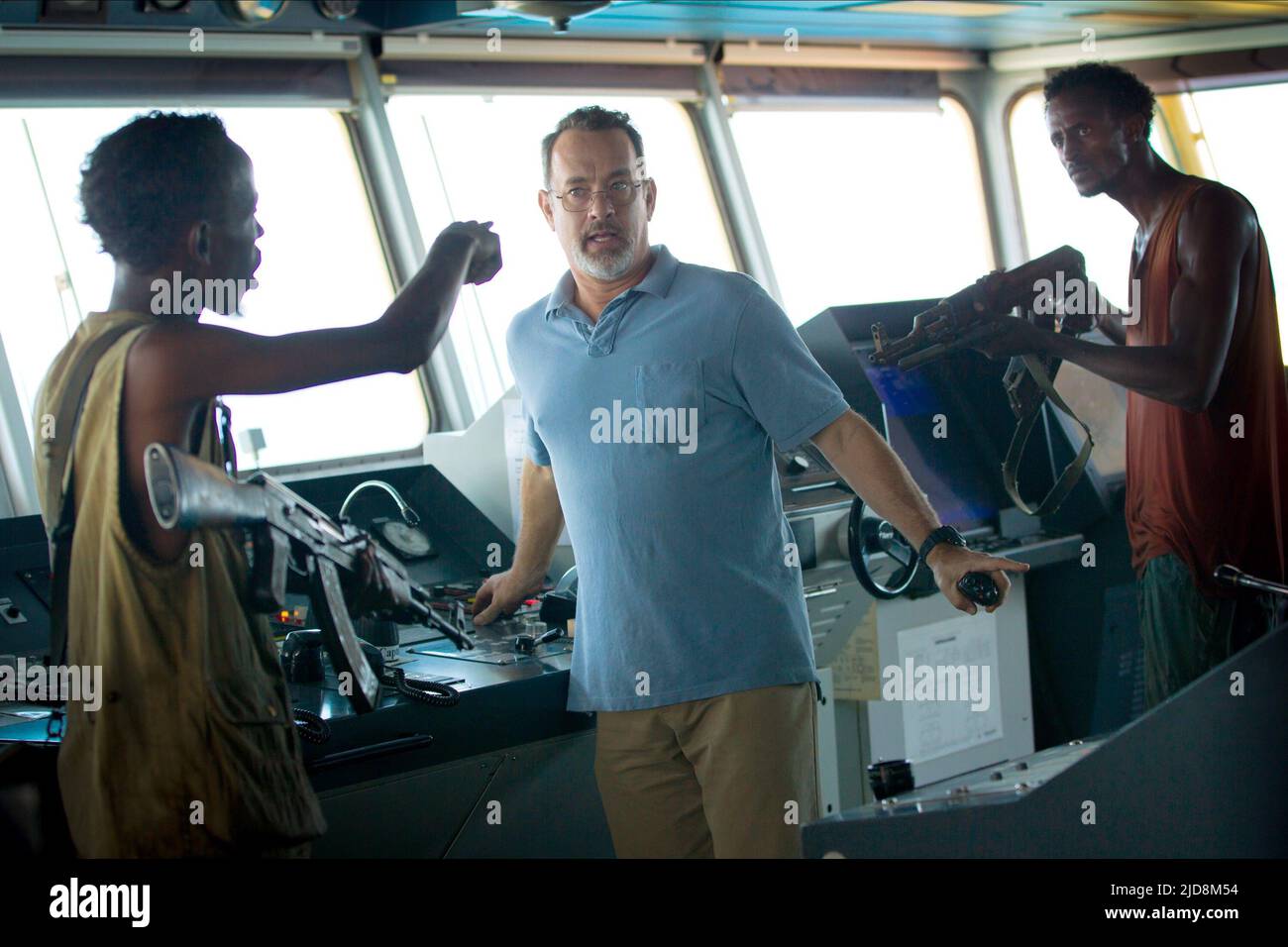 TOM HANKS, CAPITAINE PHILLIPS, 2013, Banque D'Images