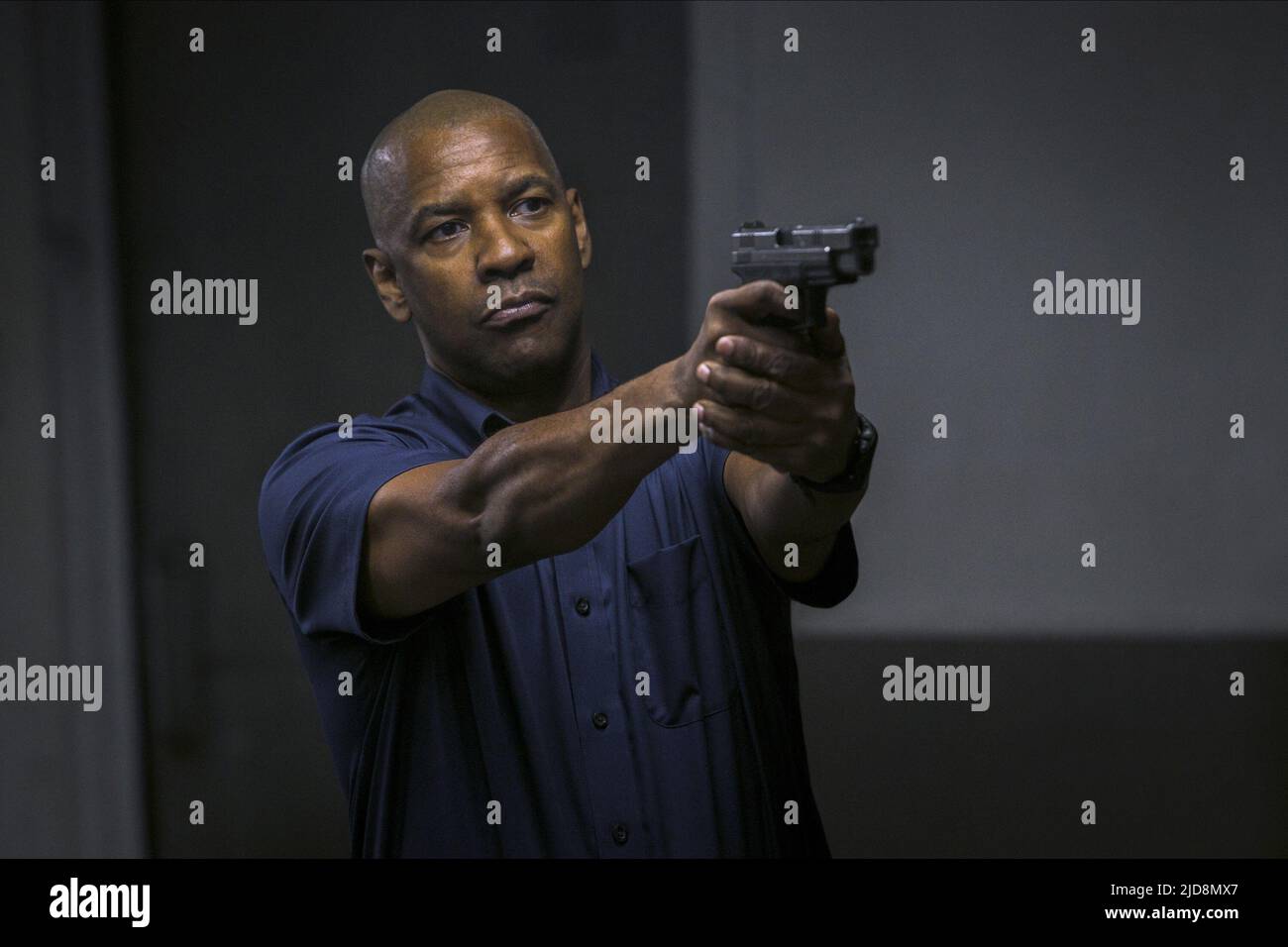 DENZEL WASHINGTON, L'ÉGALISATEUR, 2014, Banque D'Images