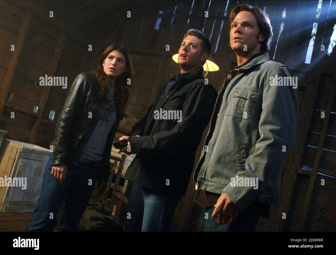 CORTESE,ACKLES,PADALECKI, SURNATUREL : SAISON 4, 2008, Banque D'Images