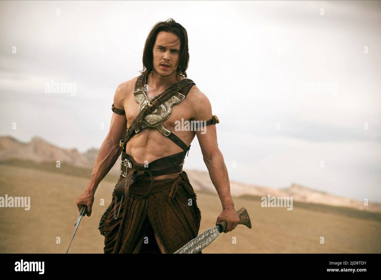 TAYLOR KITSCH, JOHN CARTER, 2012, Banque D'Images