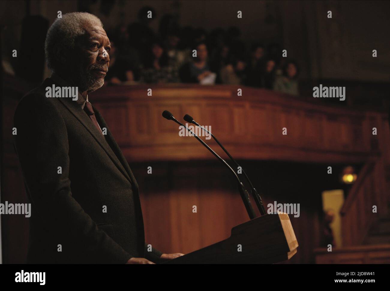MORGAN FREEMAN, LUCY, 2014 ANS, Banque D'Images