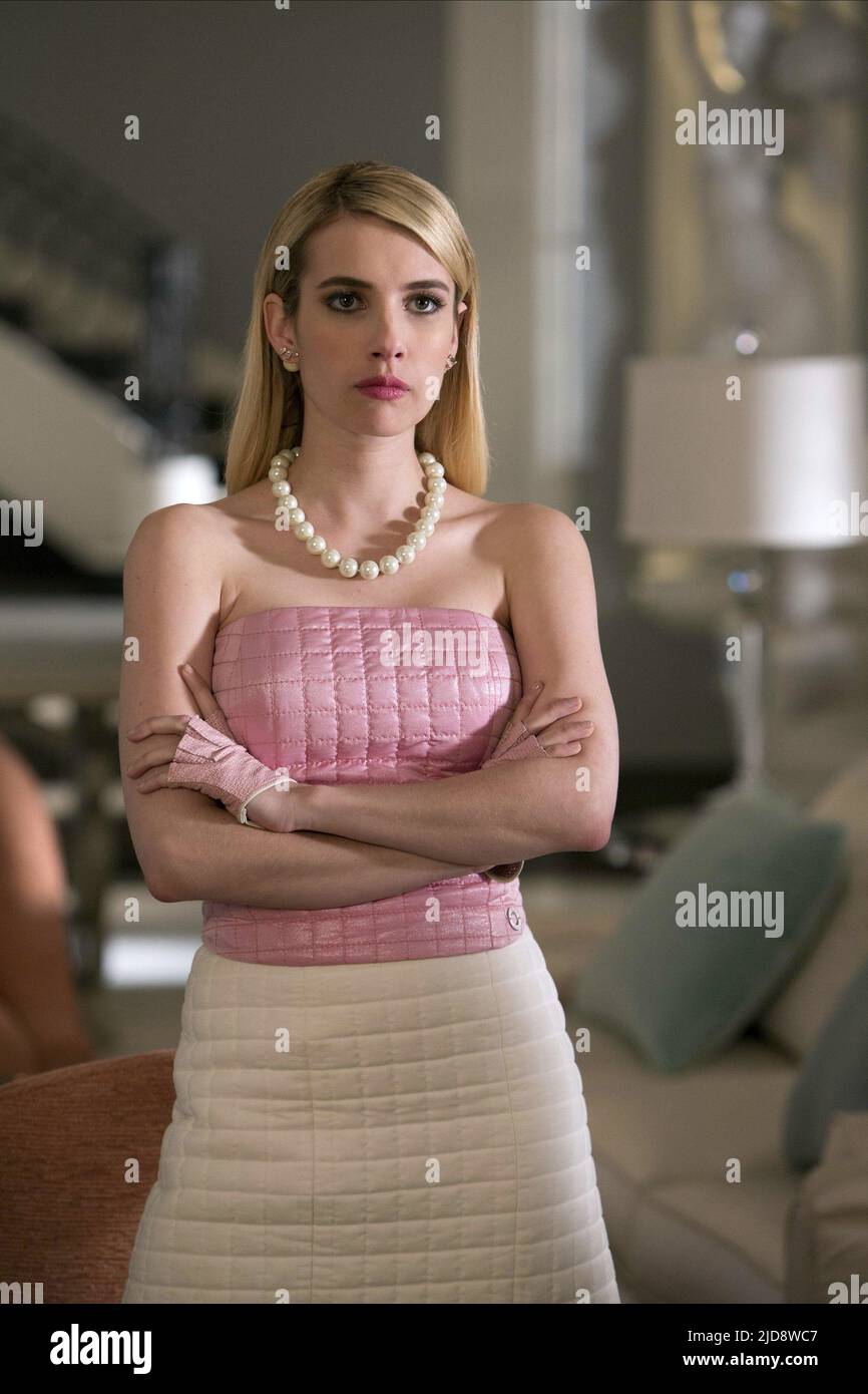 EMMA ROBERTS, SCREAM QUEENS, 2015, Banque D'Images