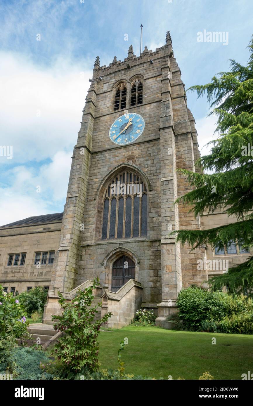 Cathédrale de Bradford, Bradford, West Yorkshire, Angleterre. Banque D'Images