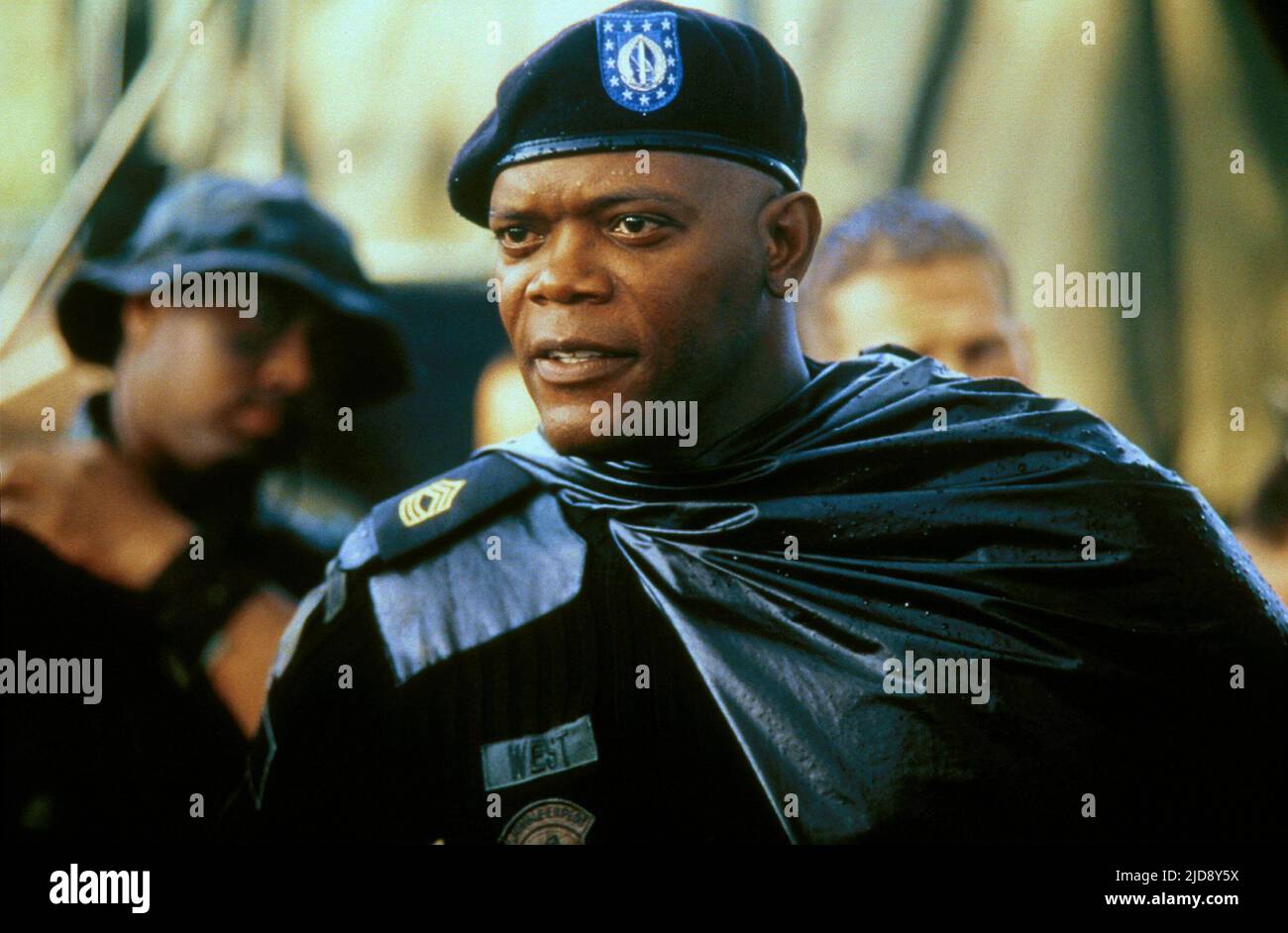 SAMUEL L. JACKSON, BASIQUE, 2003, Banque D'Images