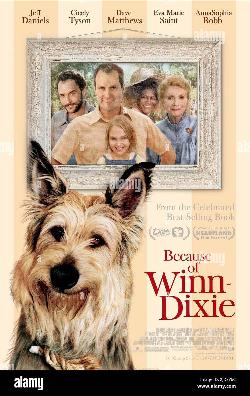 MATTHEWS,DANIELS,ROBB,TYSON,POSTER, EN RAISON DE WINN-DIXIE, 2005, Banque D'Images