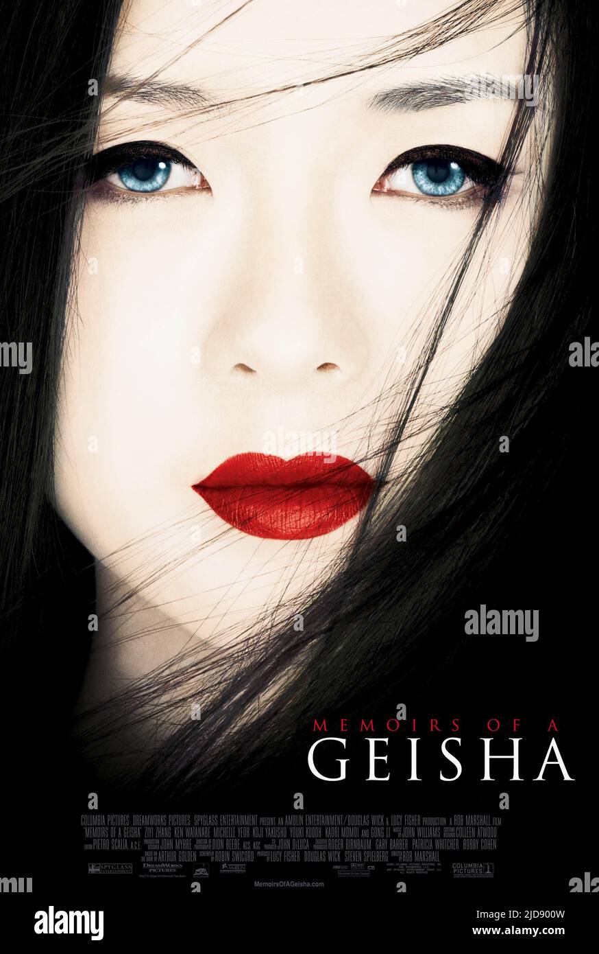 ZIYI ZHANG AFFICHE, MÉMOIRES DE A GEISHA, 2005, Banque D'Images